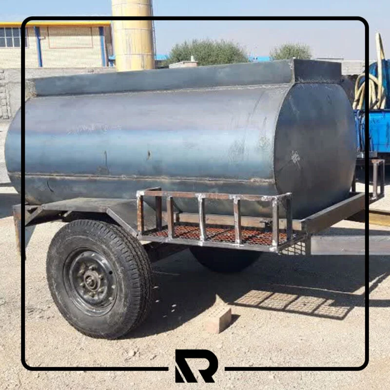 تانکر چرخ دار آماده در تانکر سازی رستاک تهران